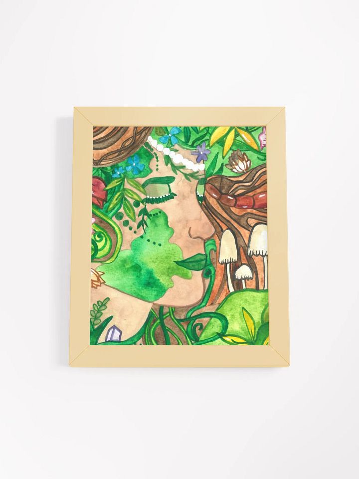 Zemyna Goddess Of The Earth Framed Print product image (2)