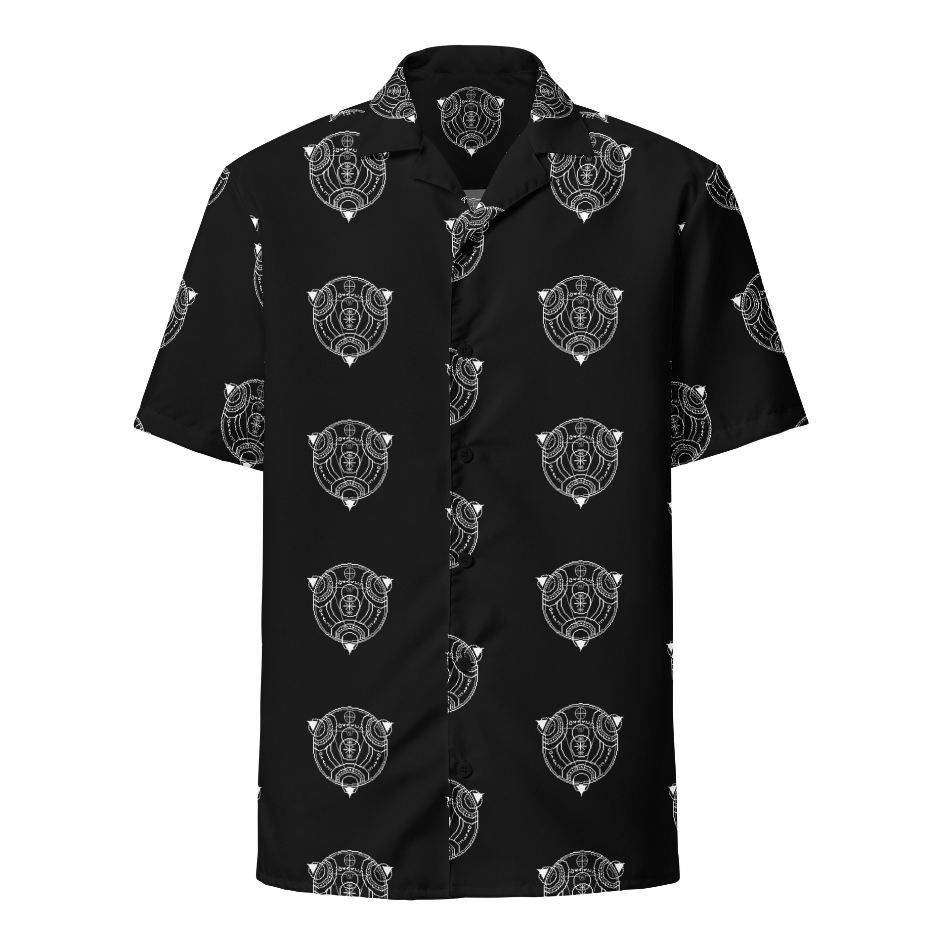 Vertigo Radio Live Logo Only Hawaiian Shirt: Pixel Edition product image (1)