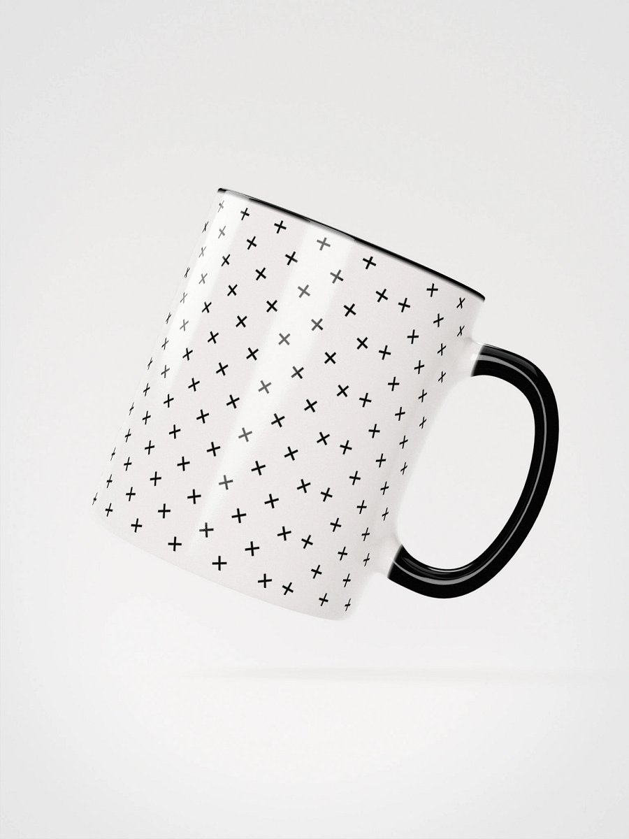 Glitchy Delight Ceramic Mug Black product image (3)
