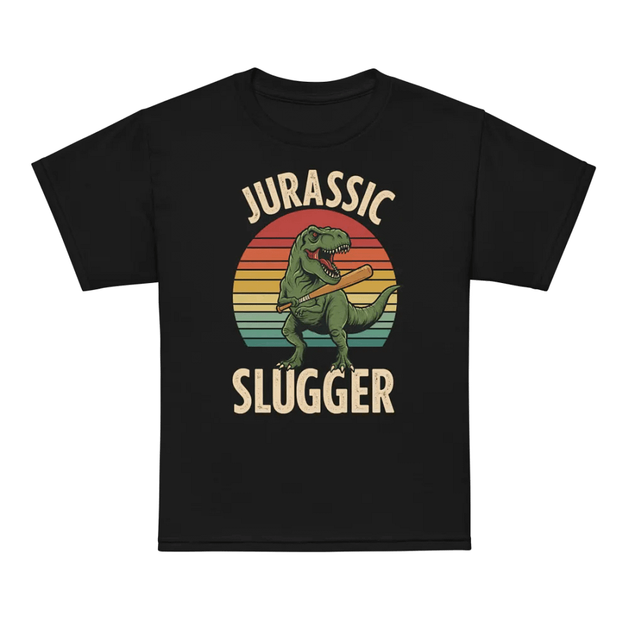 Jurassic Slugger Dino Youth Sports Tee product image (47)