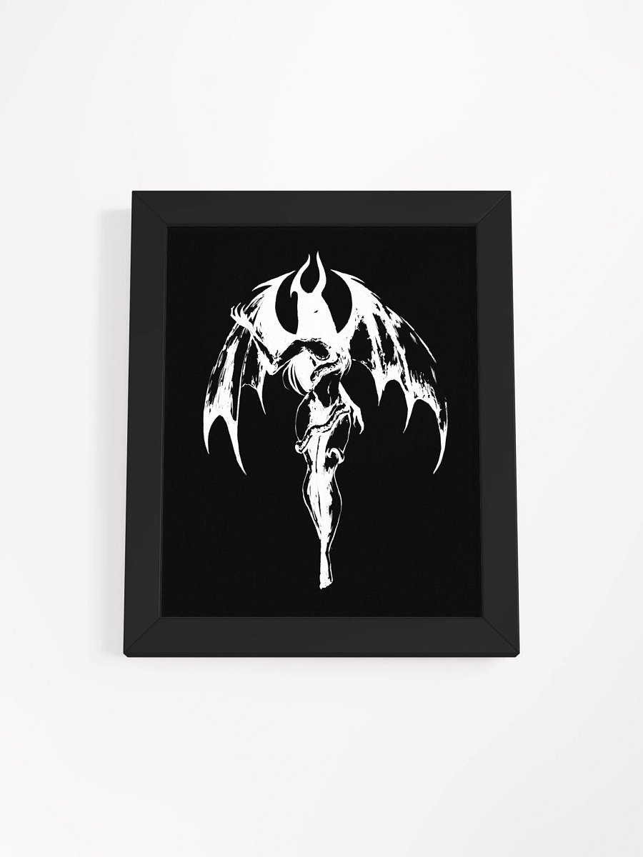 Serpent's Affliction Framed Print [BLACK] product image (1)
