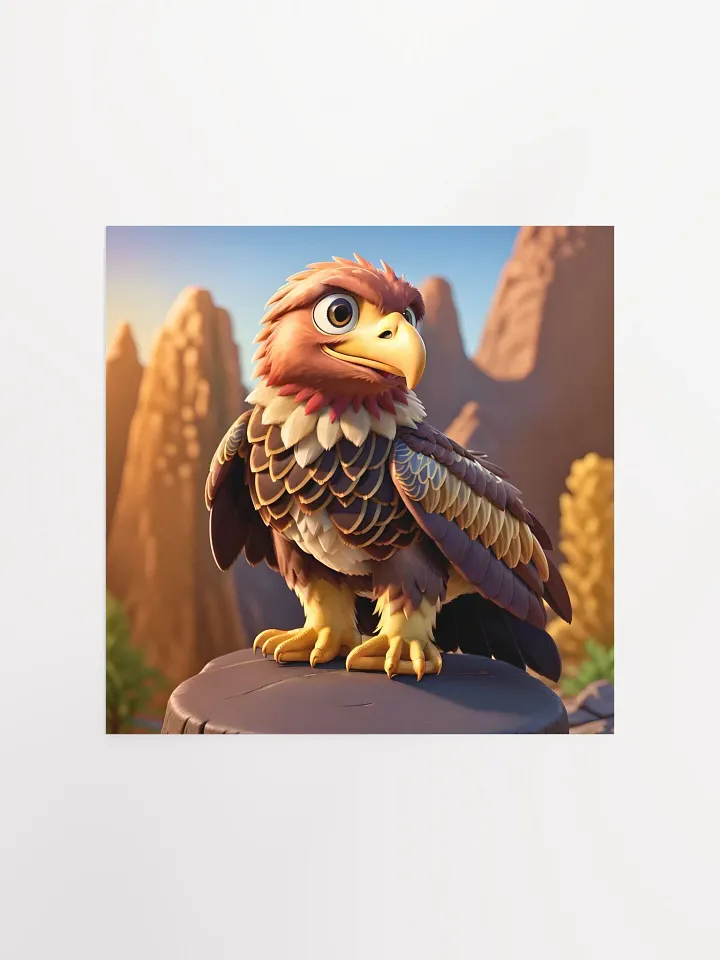 Endangered Species - Mexico - Golden Eagle Poster product image (1)