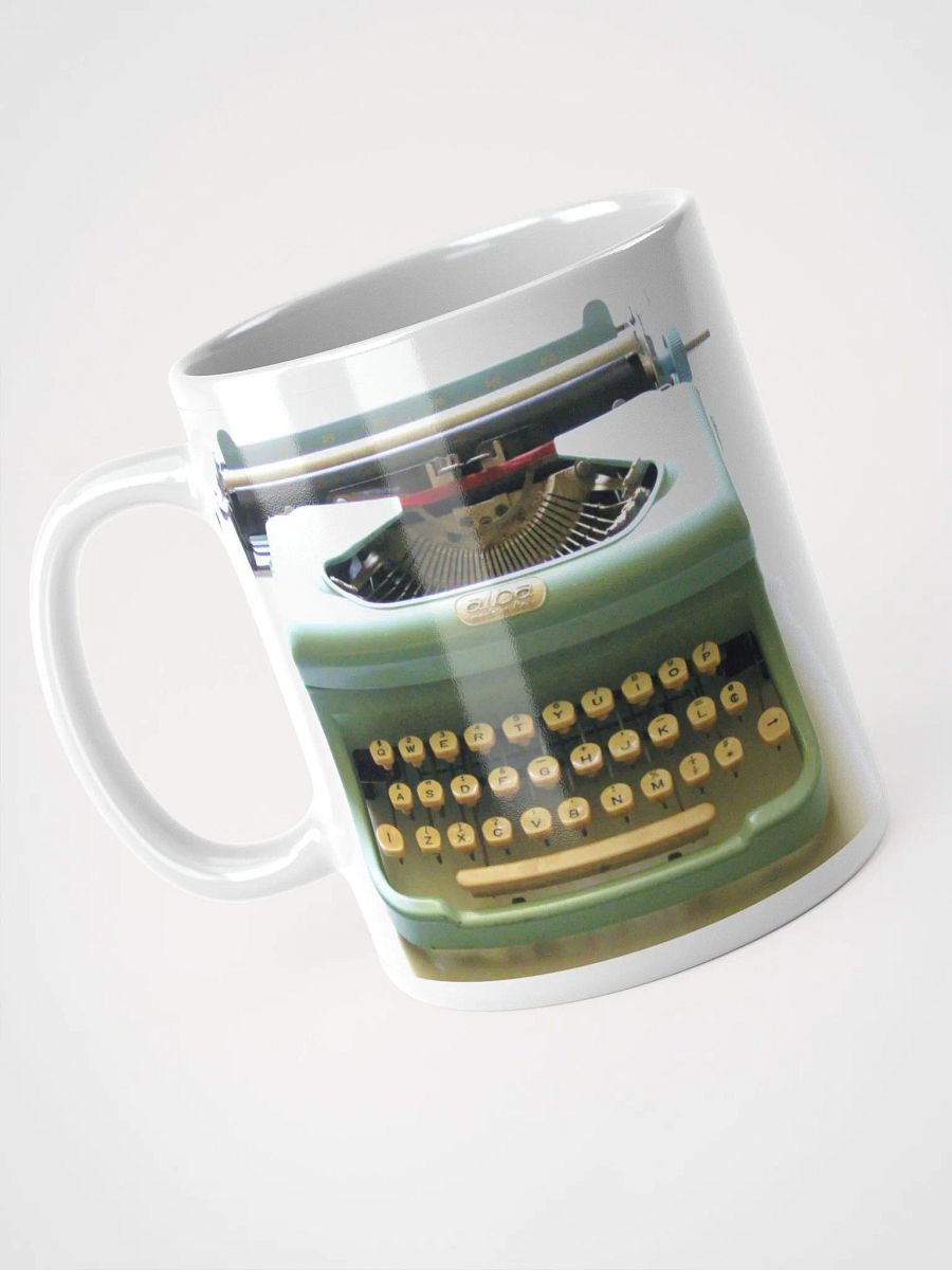 Mint Typewriter Mug product image (3)