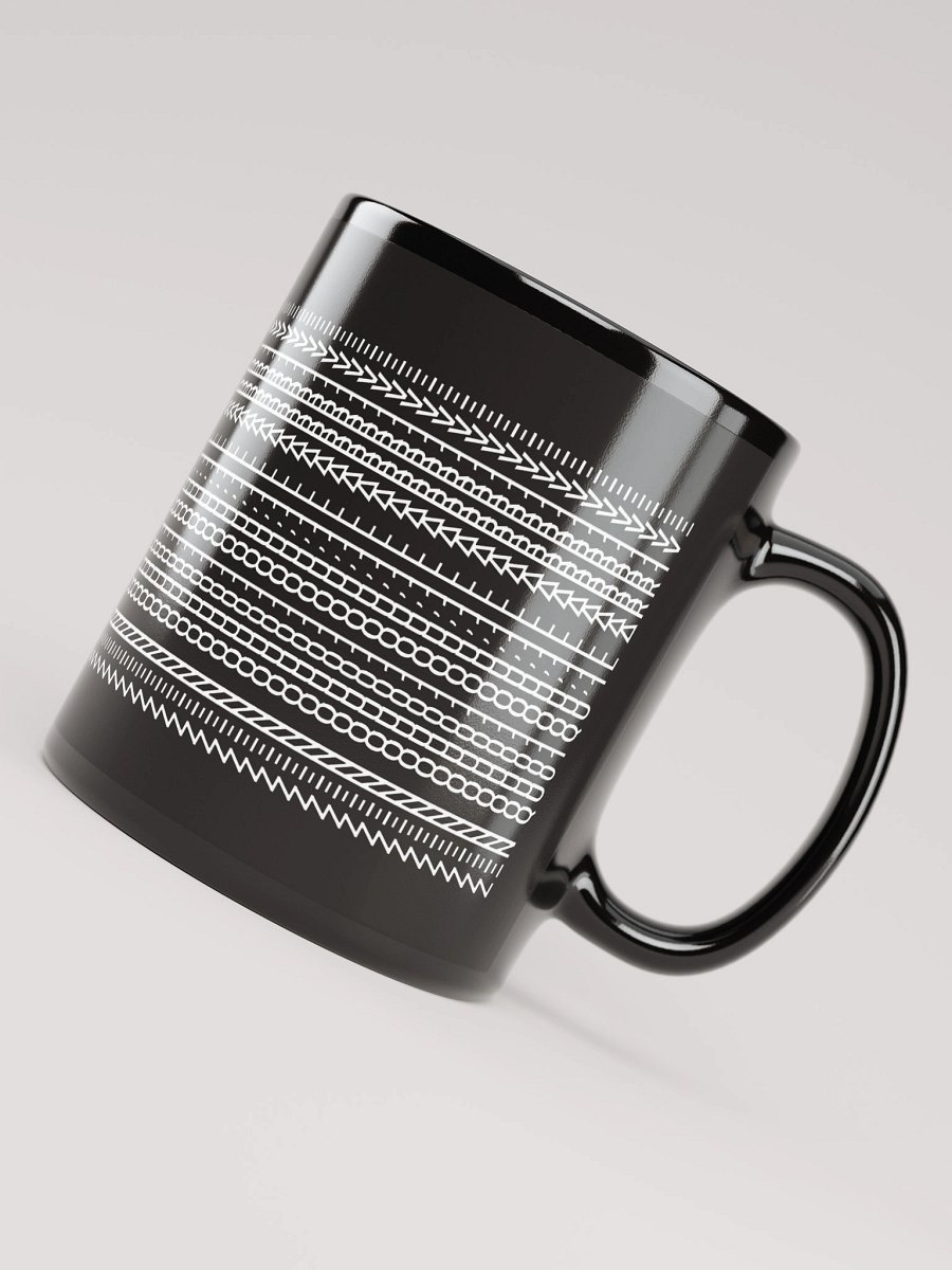 Mug Noir Codé Zen Blanc - Zen Quoi Qu'il Arrive - Cadeau élégant product image (4)