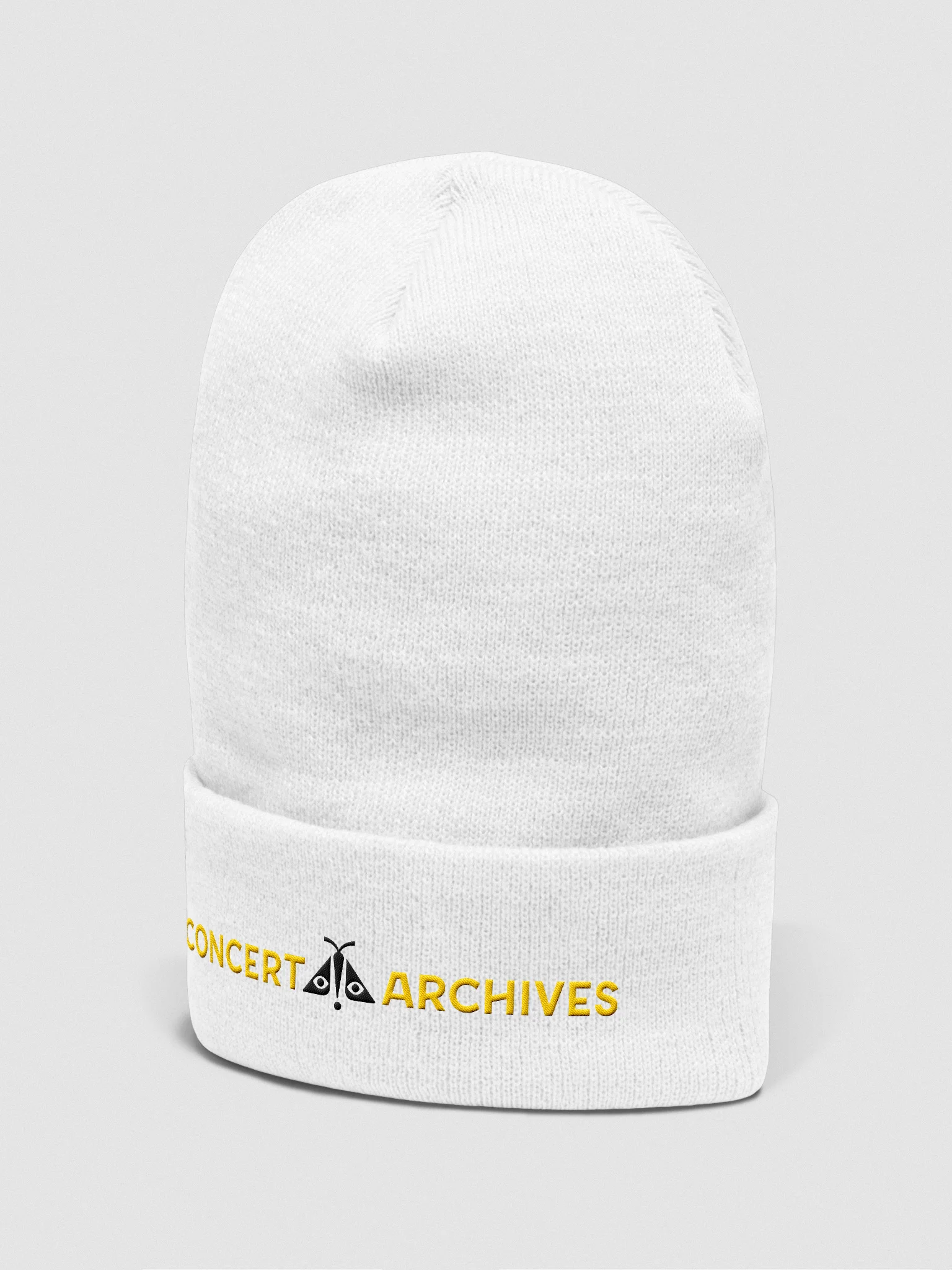 Concert Archives Beanie (White) product image (2)