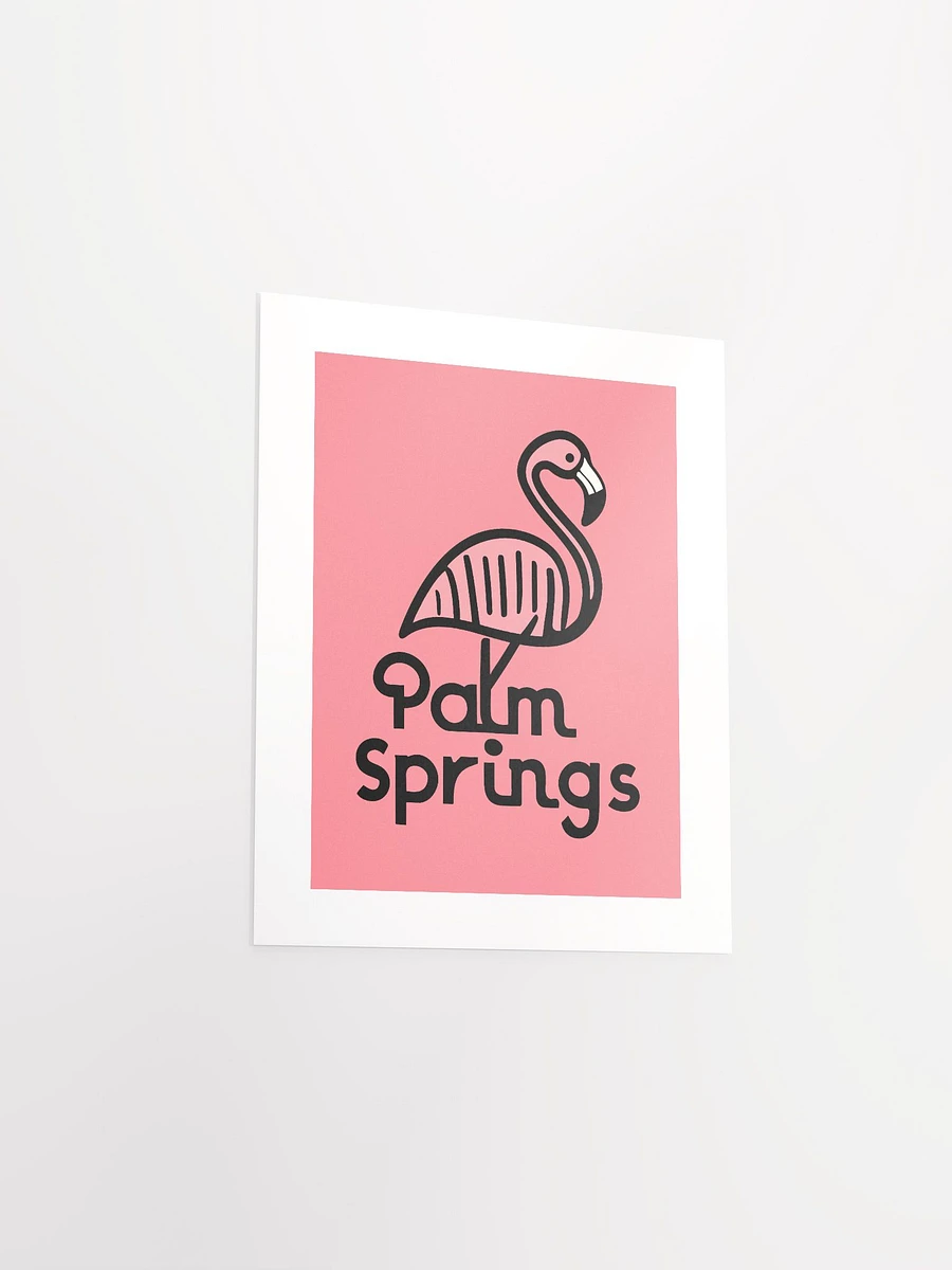 Palm Springs Pink Flamingo - Print product image (3)