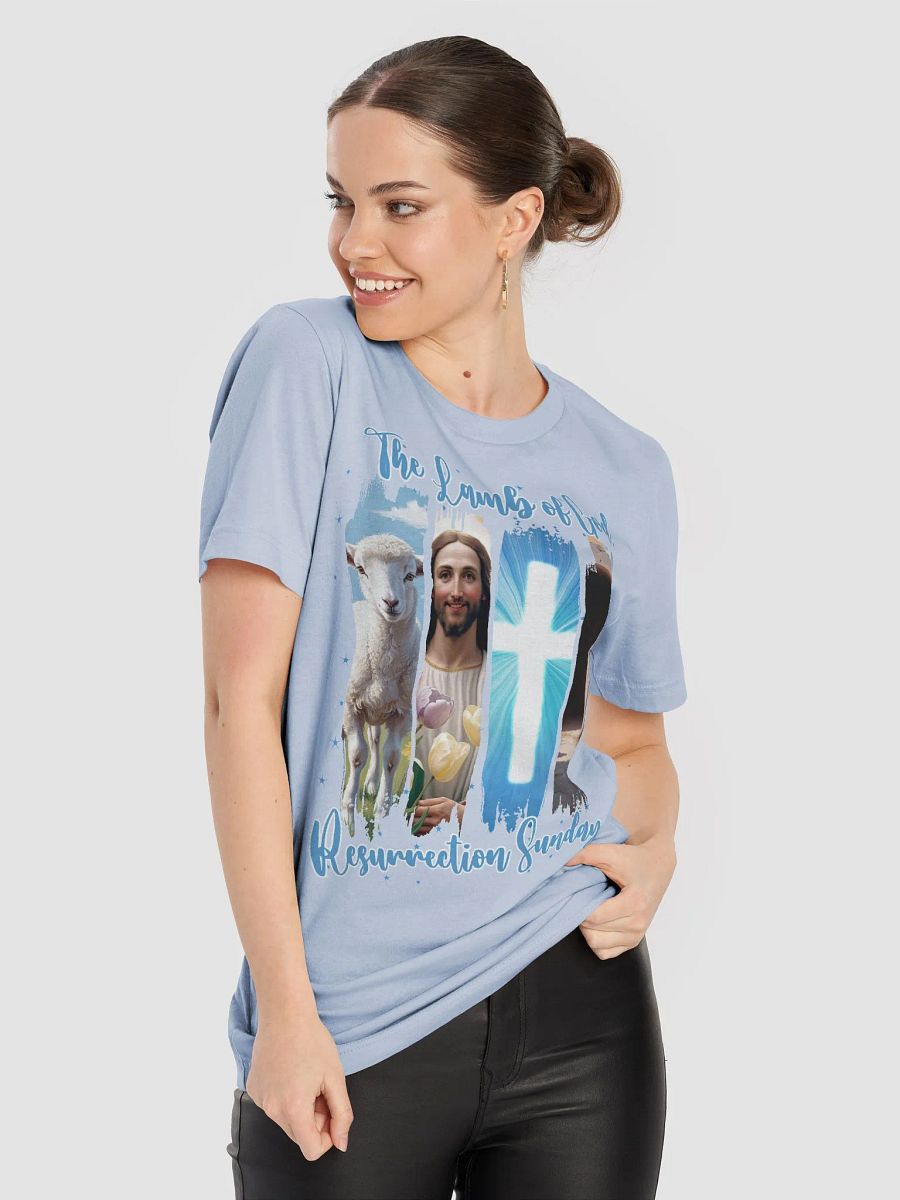 Lamb of God Resurrection Sunday Easter Tee product image (3)