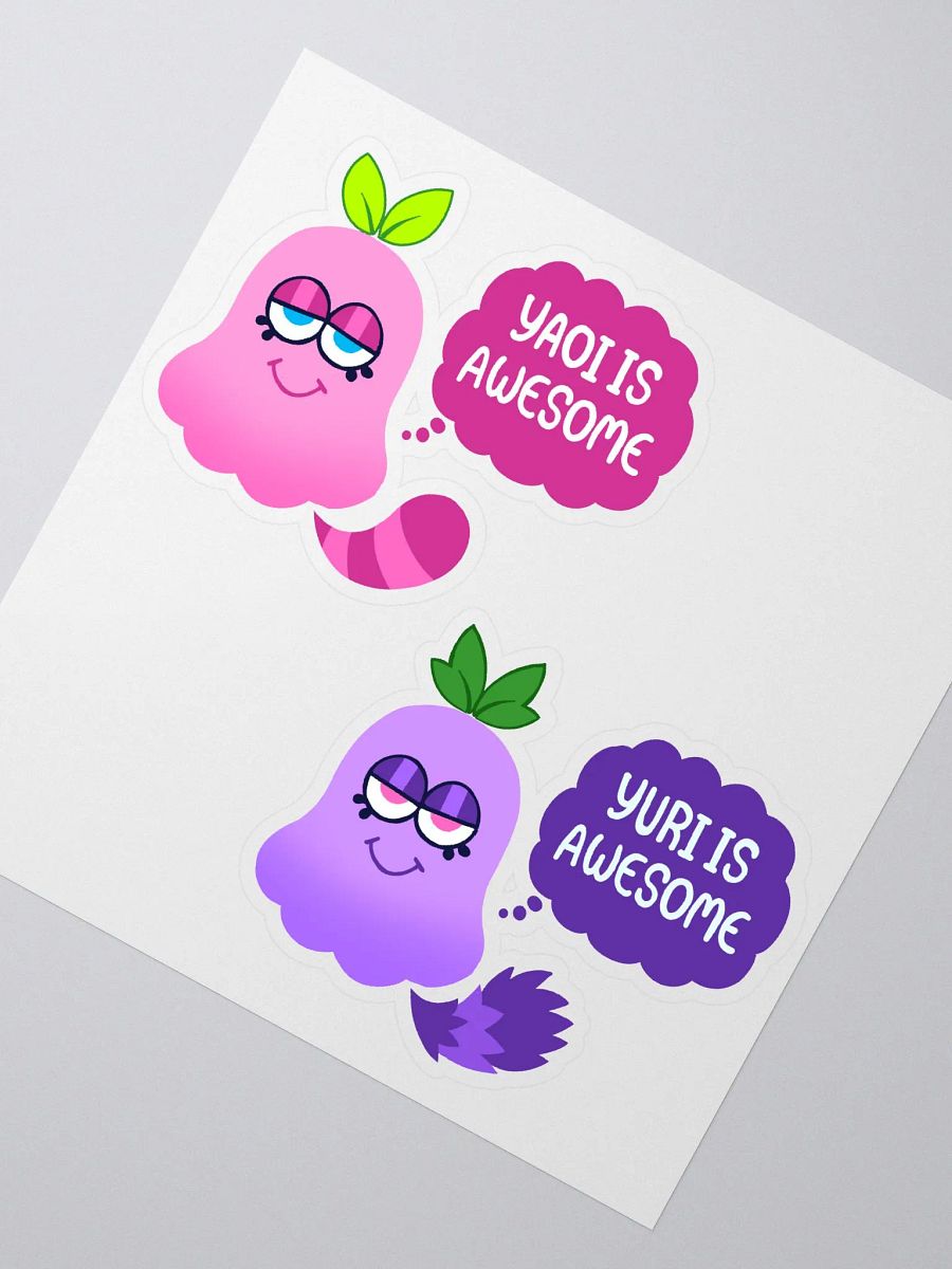 Yaoi + Yuri is Awesome Sticker Set product image (2)