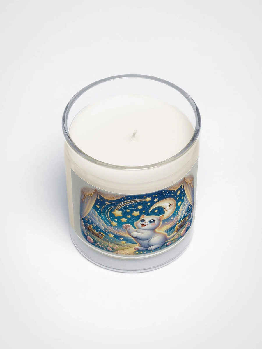 Soy Wax Candle In A Clear Glass Jar product image (3)