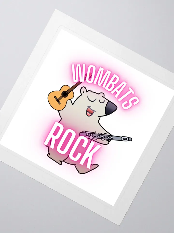 Wombats Rock Party Stickers product image (6)