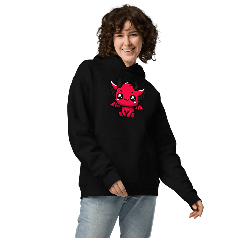 Adorable Demon Unisex Oversized Hoodie product image (3)