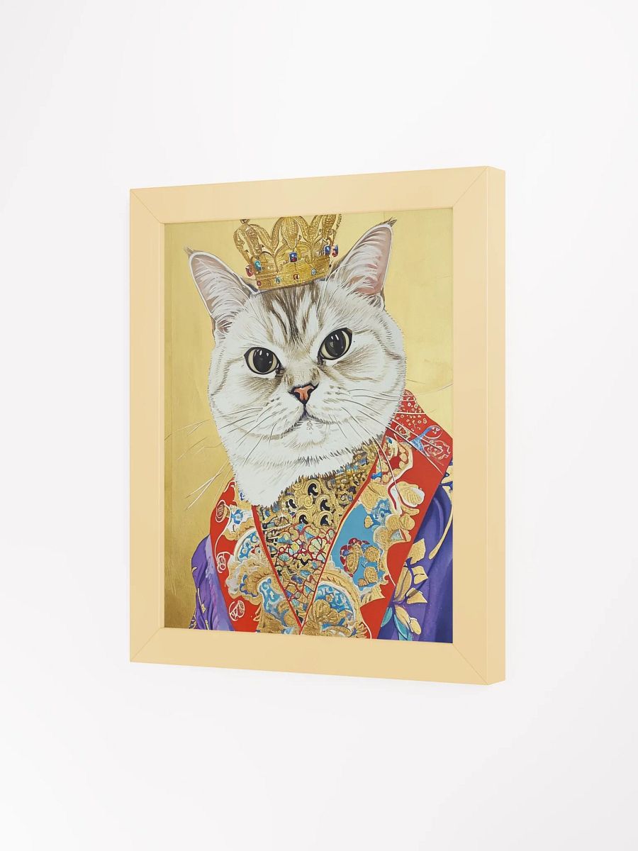 Regal Feline Royalty Framed Poster product image (5)