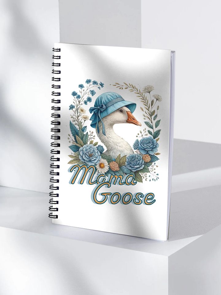 Mama Goose Floral Spiral Notebook product image (1)