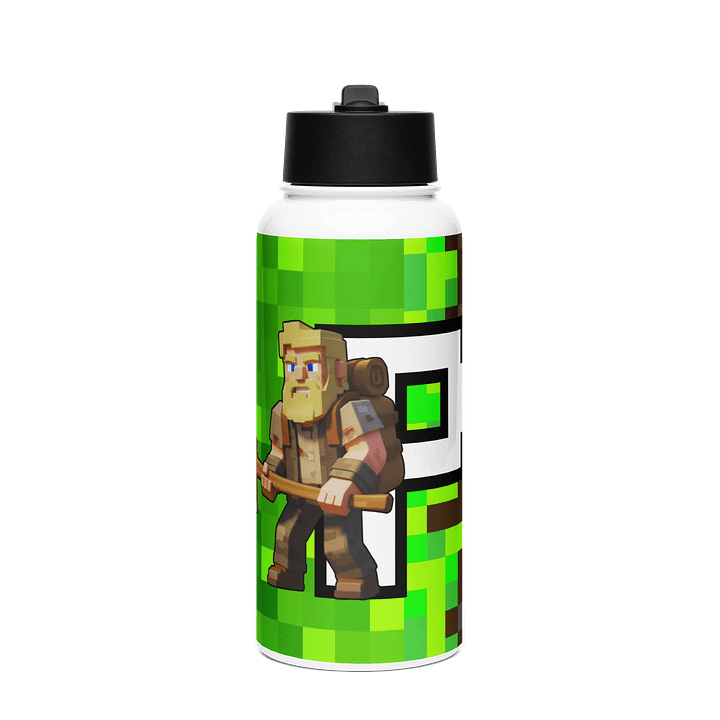 Patient PixelZ P Logo Stainless Steel Bottle (PixelZ My Craft) product image (1)