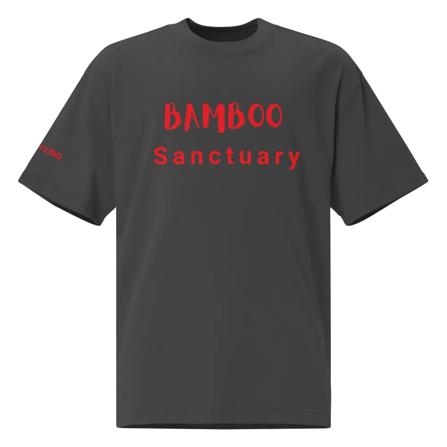 BAMBOO Sanctuary Oversized Faded T-Shirt product image (7)