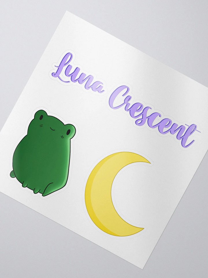 Luna Crescent Stickers product image (2)