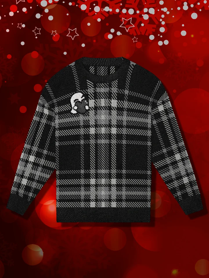 HEART Flannel Crewneck Sweater product image (1)