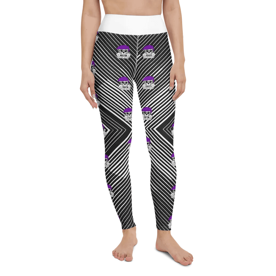 Enigma Nation All-Over Print Yoga Leggings product image (9)