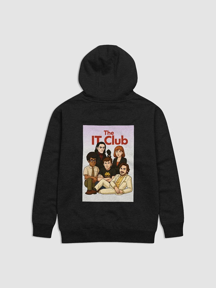 The IT Club Hoodie – Unisex Fleece Hoodie for Sitcom & Movie Mashup Fans product image (1)
