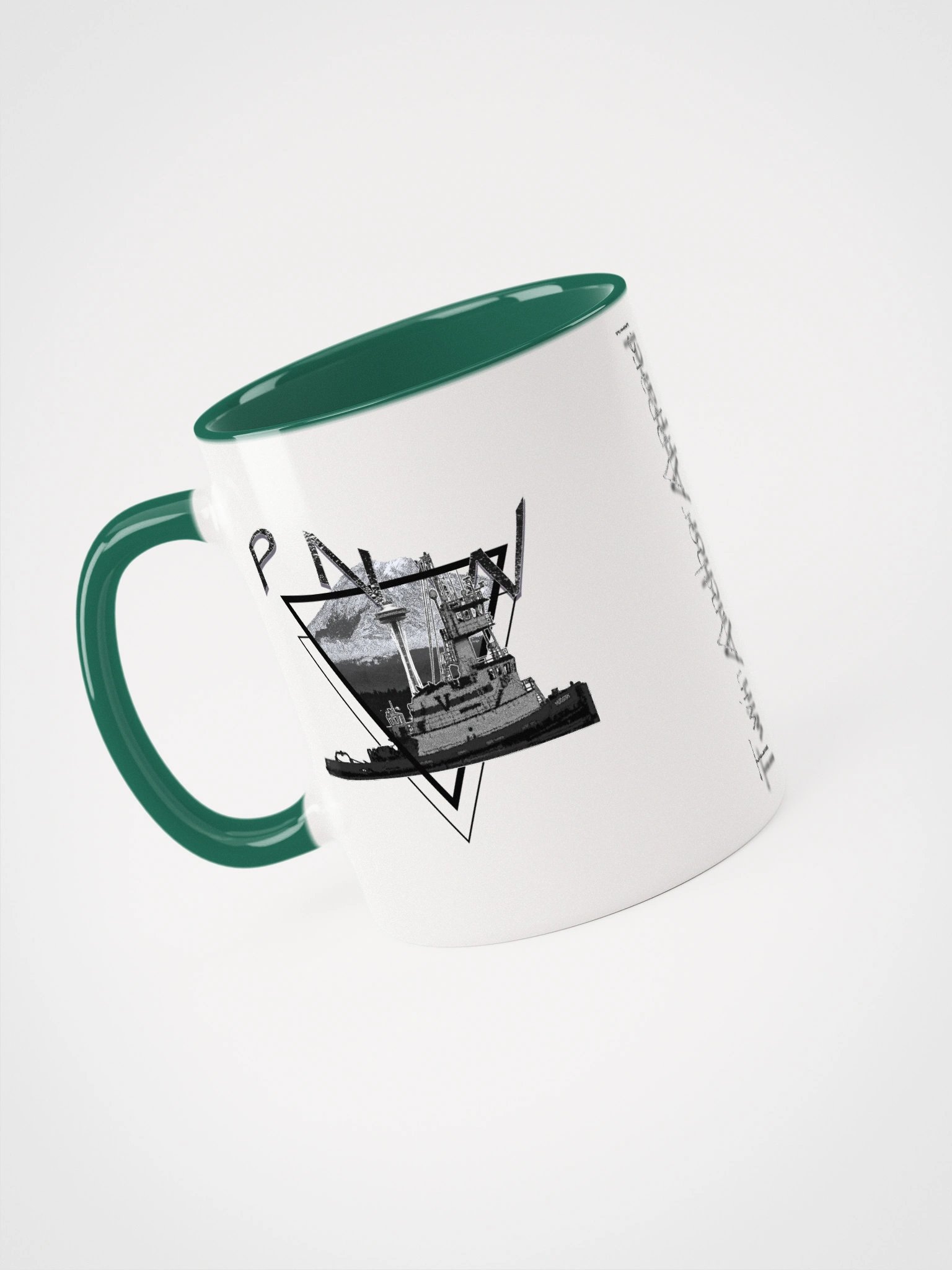 Hudson VB Triangle-Mt Raine- PNW Mug 11oz & 15oz product image (3)