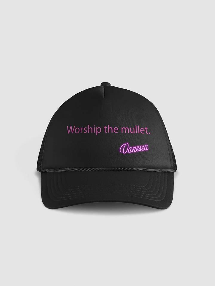 Worship the Mullet Cap product image (1)