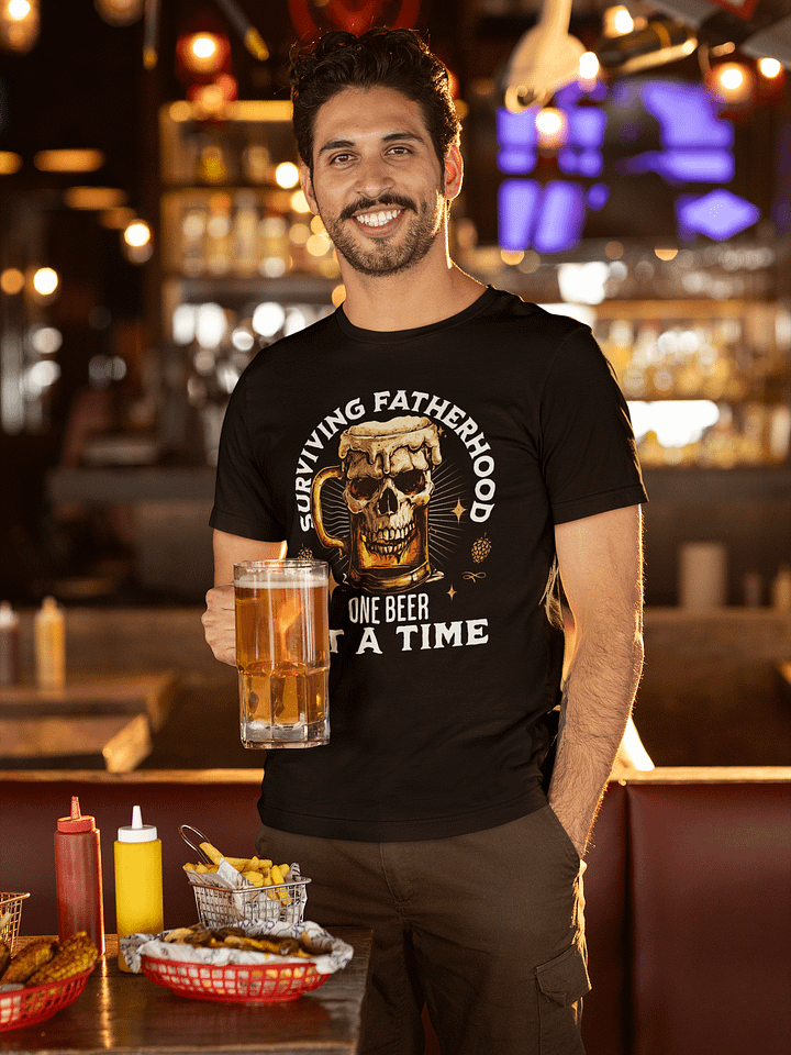 Surviving Fatherhood One Beer At A Time Tshirt product image (1)