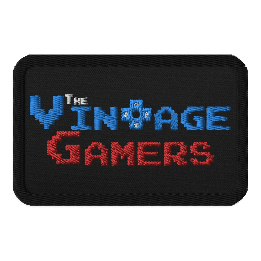 Vintage Gamers Embroidered Patch product image (1)