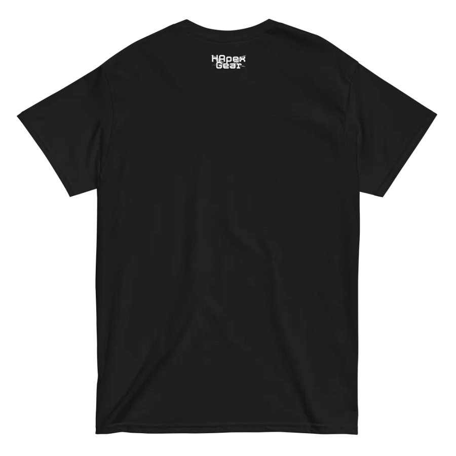 Heavyweight T-Shirt - Embroidered - Black HApex Gear White Logo product image (12)