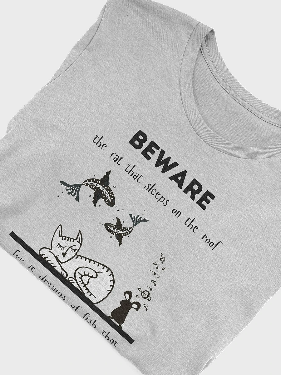 Beware the Sleeping Cat T-Shirt product image (54)
