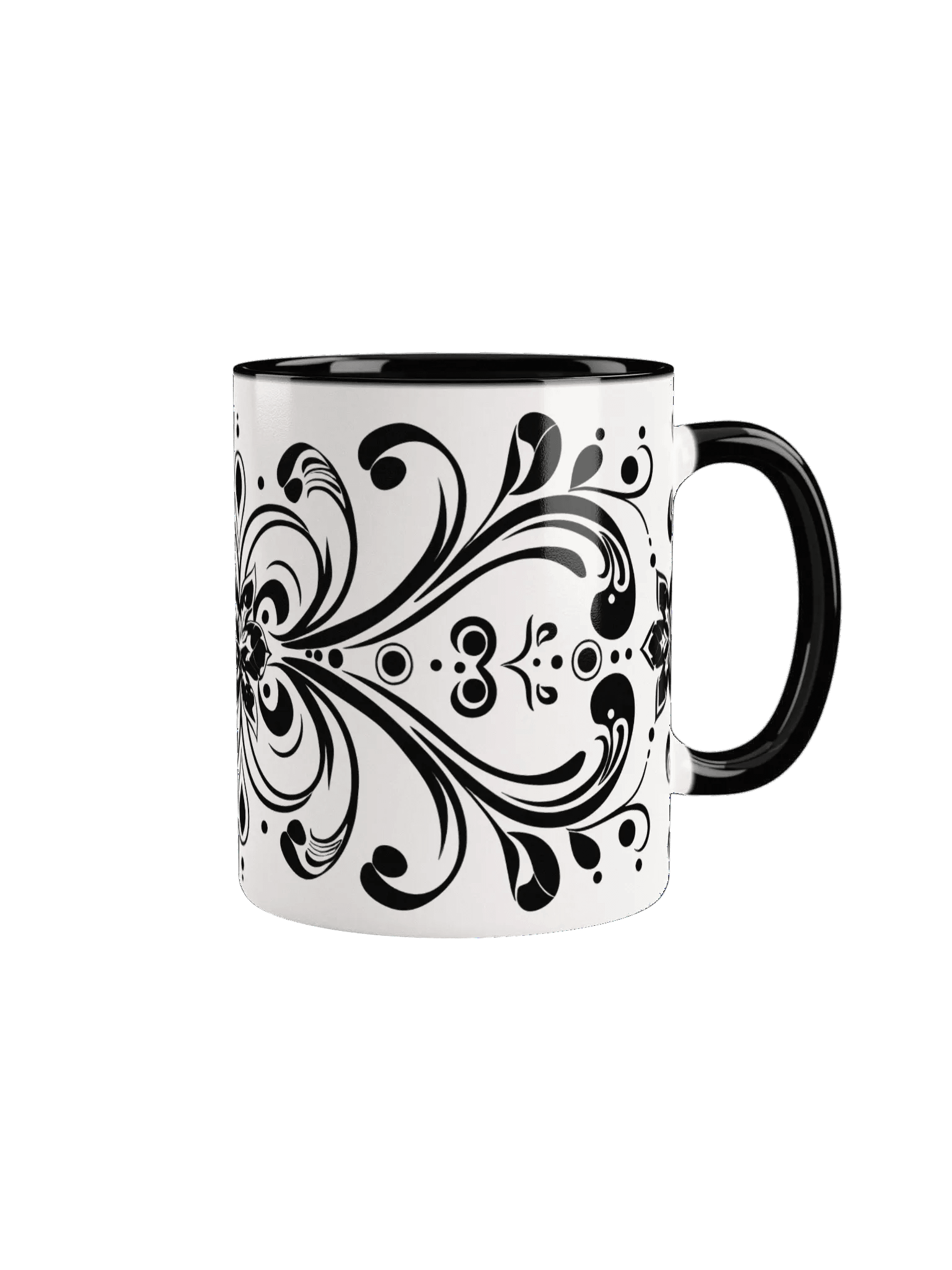 Vibrant Swirls Ceramic Mug product image (2)