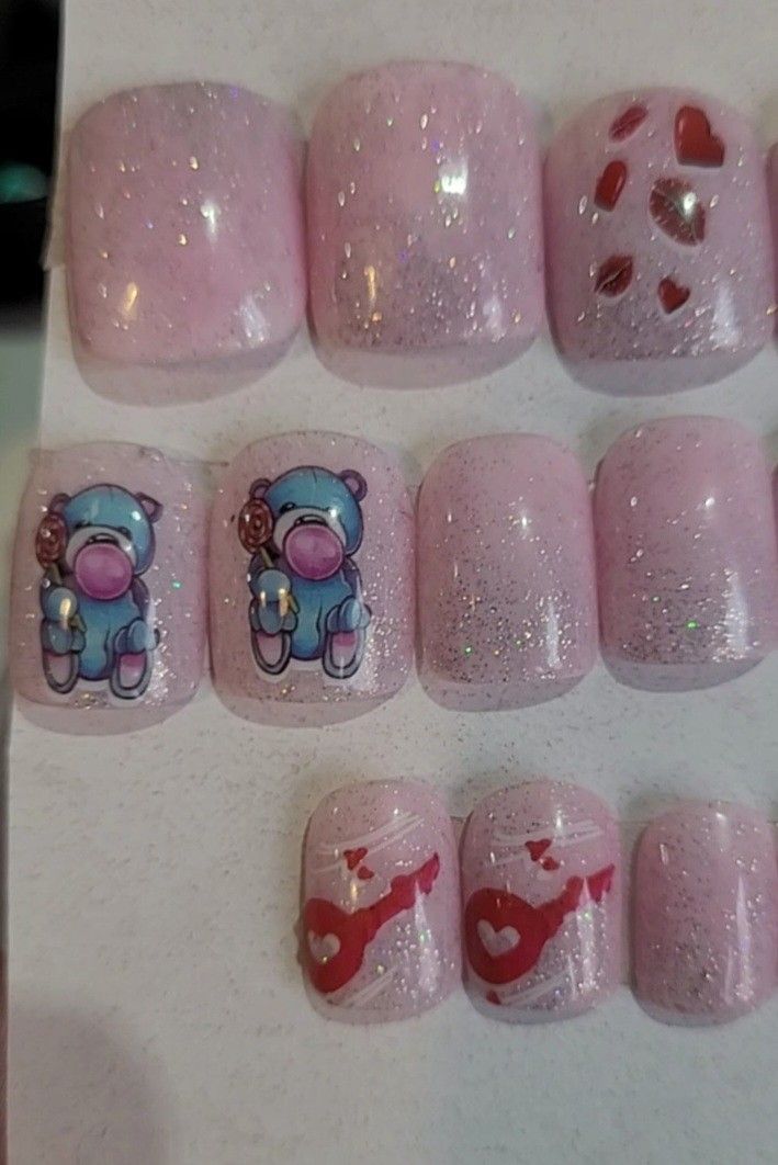 Cute Teddies Nail Set product image (3)