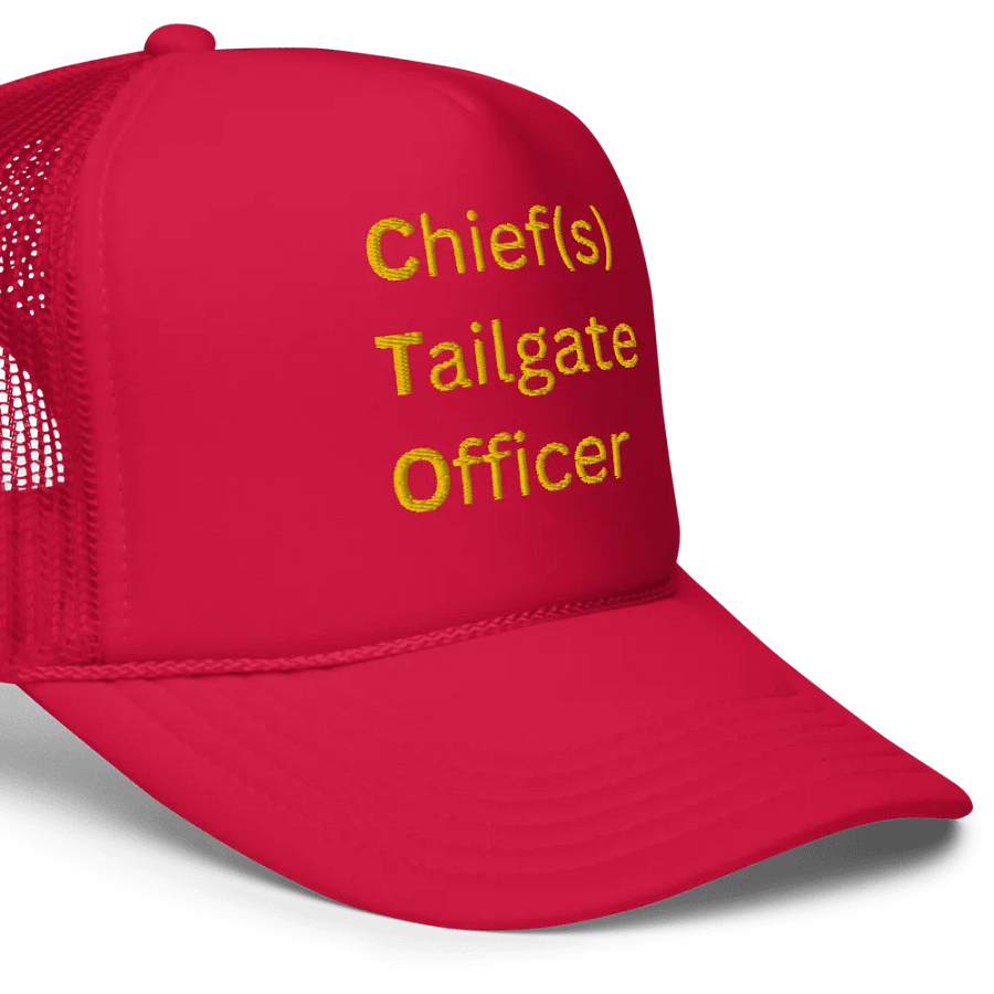 Chief(s) Tailgate Officer Trucker Hat product image (7)