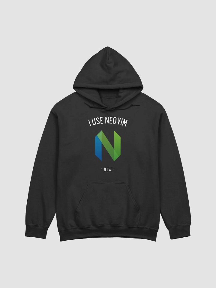 NeovimBTW - Pullover Hoodie BTW product image (1)