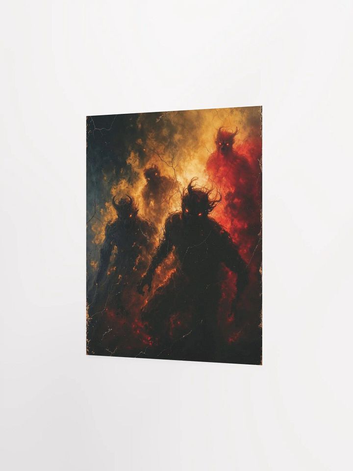 Fiery Shadows Enhanced Matte Poster product image (10)
