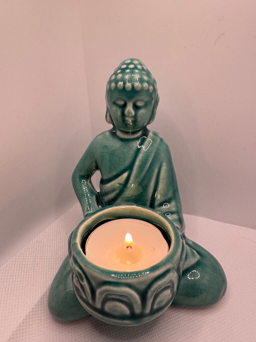 Lucky-Buddha Tea Light Candle Holder product image (1)