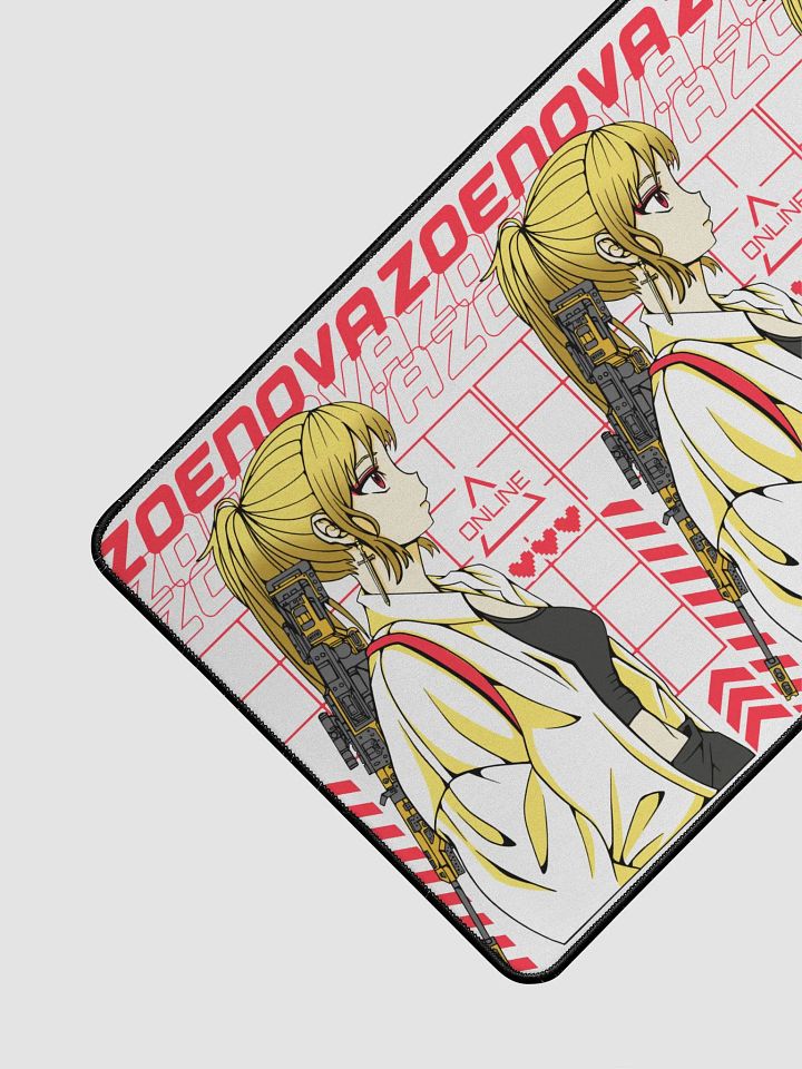 Online Desk Mat RED (12