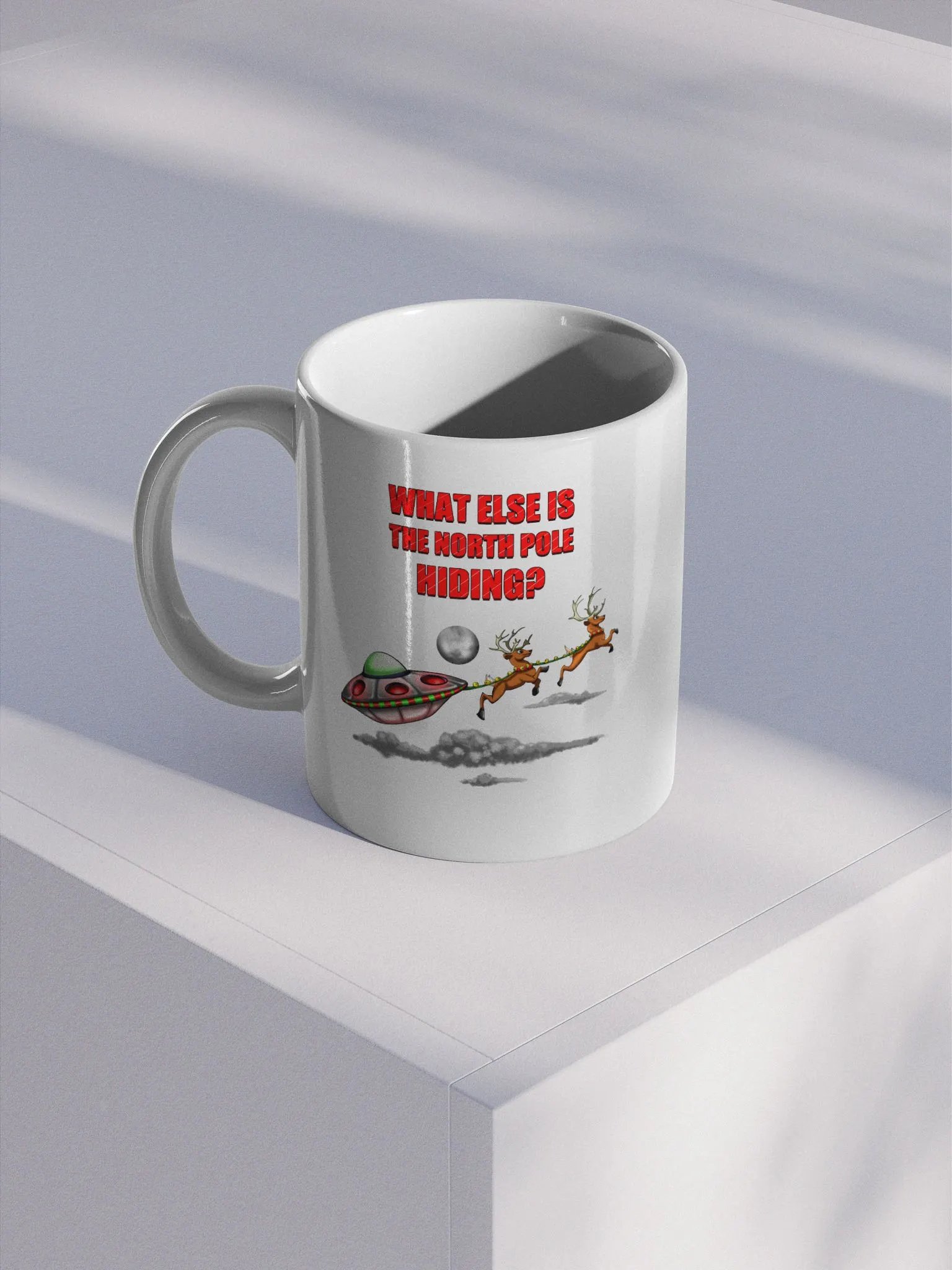 What Else Is The North Pole Hiding? - Christmas Mug product image (1)