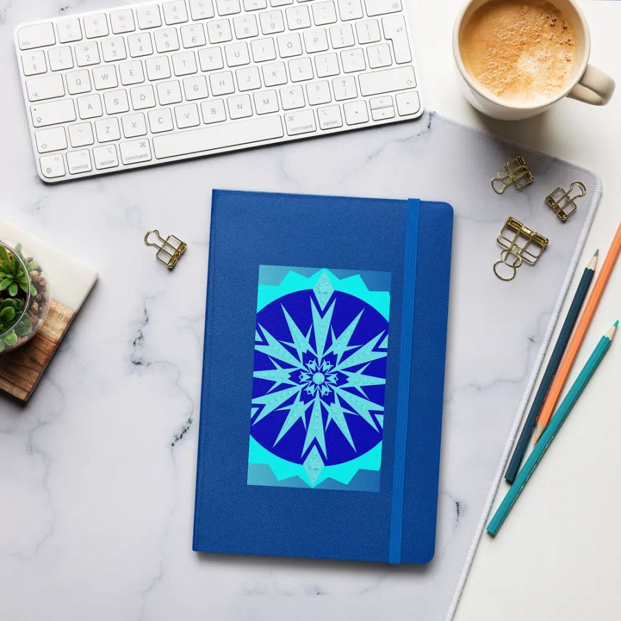 snowflake Hardcover Notebook product image (11)