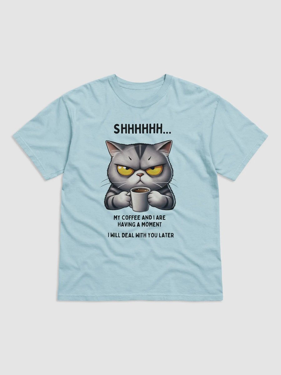 SHHHHHH My Coffee and I Are Having a Moment. I Will Deal with You Later T-shirt product image (2)