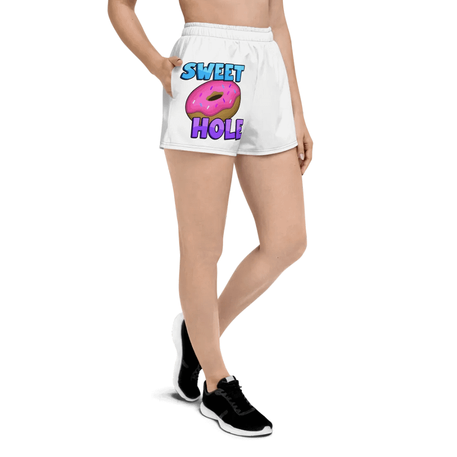 SWEET HOLE WOMEN'S ATHLETEIC SHORT SHORTS product image (4)