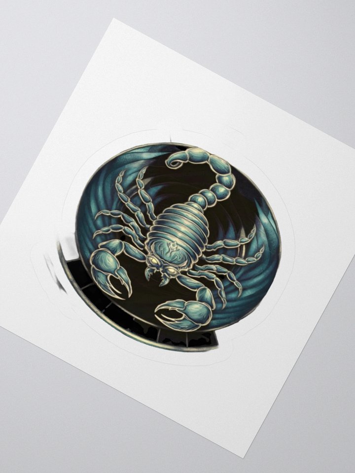 Scorpio Sticker - Bold Zodiac Design | Exclusive | TDS Music product image (4)