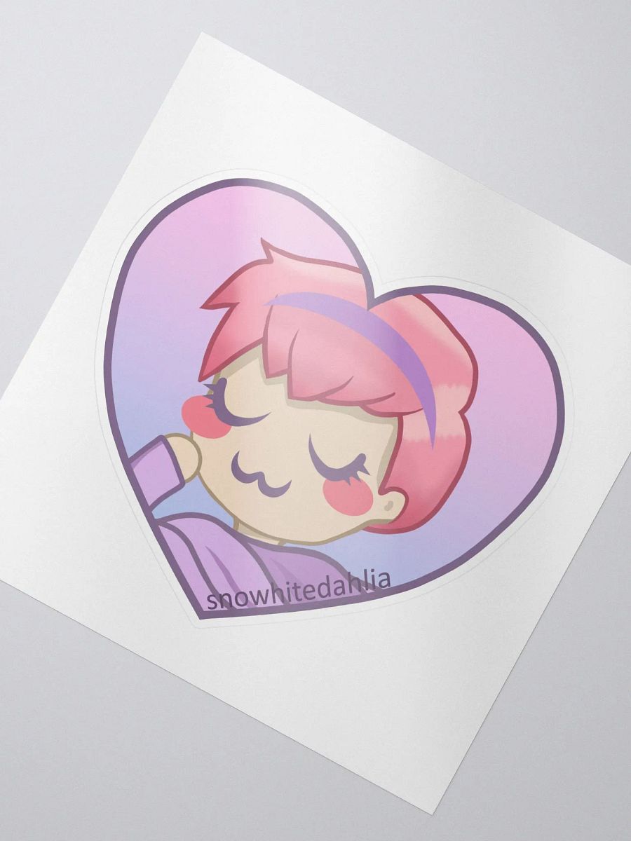 uwu Dahlia sticker product image (2)