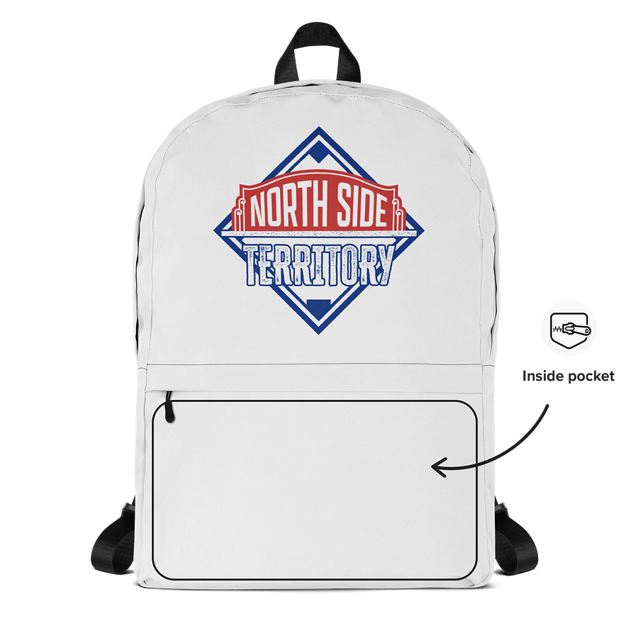 White Backpack product image (2)