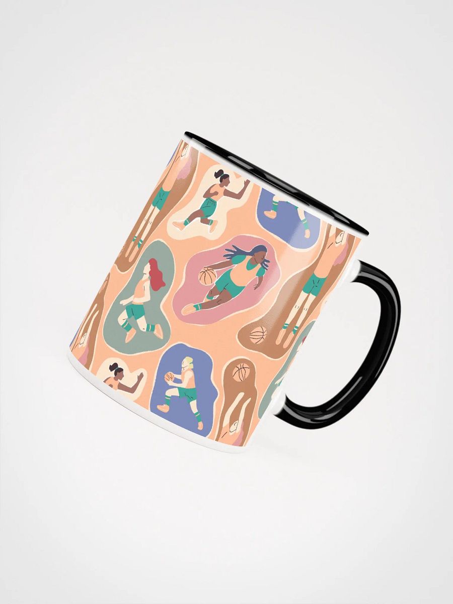 Empowered Play: Women's Basketball Elegance in Pantone Peach Fuzz product image (7)
