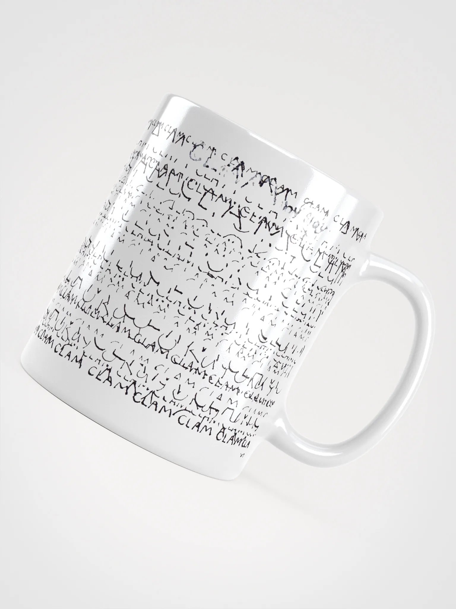 Clam White Glossy Mug product image (5)