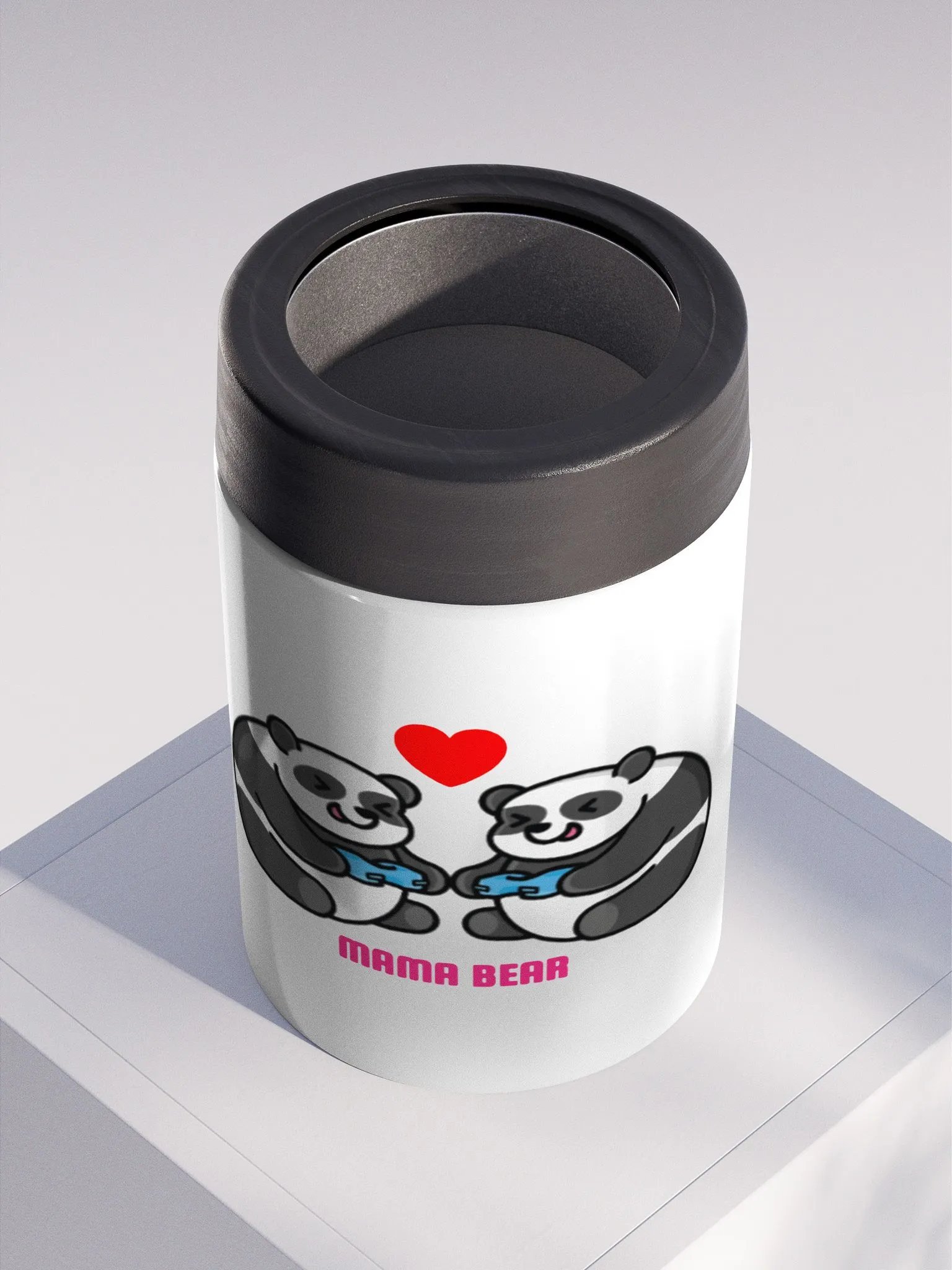 Mama Bear Stainless Steel Koozie product image (4)