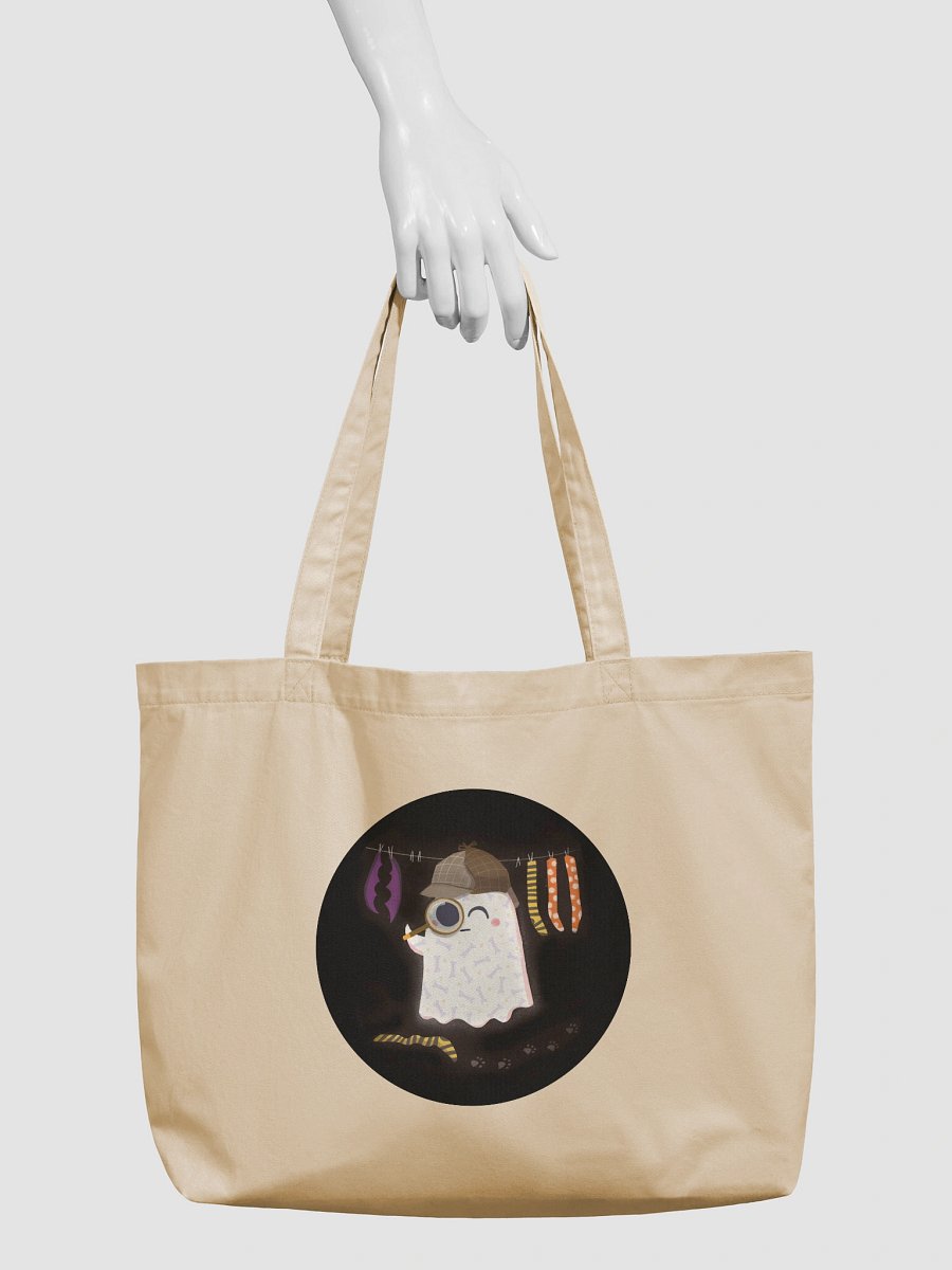 Little Ghost Sherlock Bones - Tote Bag product image (5)