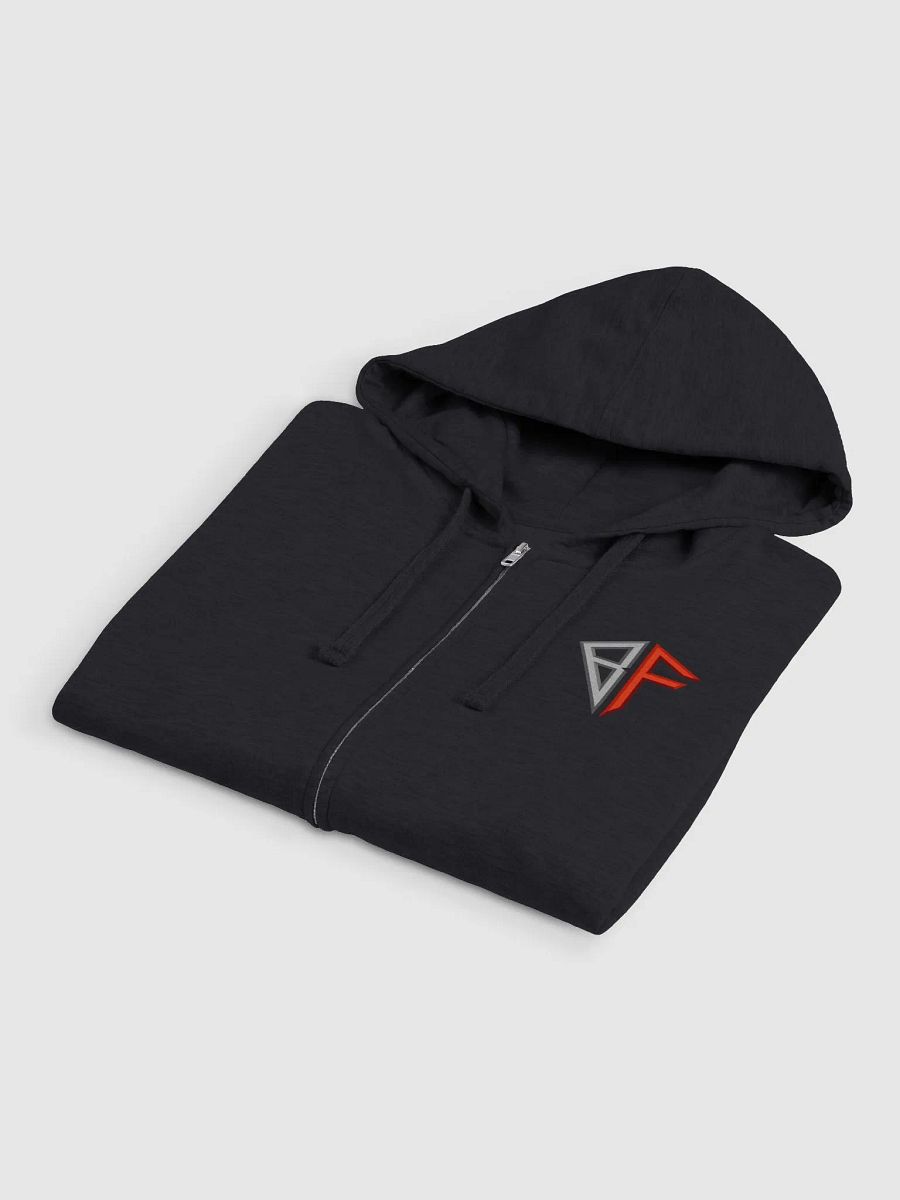 Black Zip-Up Hoodie product image (4)
