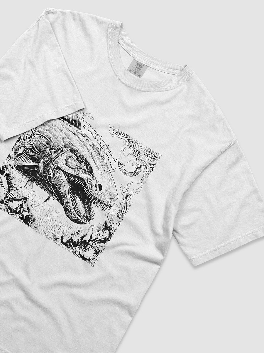 Beauty Doesn’t Explain Itself – Filigree Sea Creature T-Shirt product image (5)