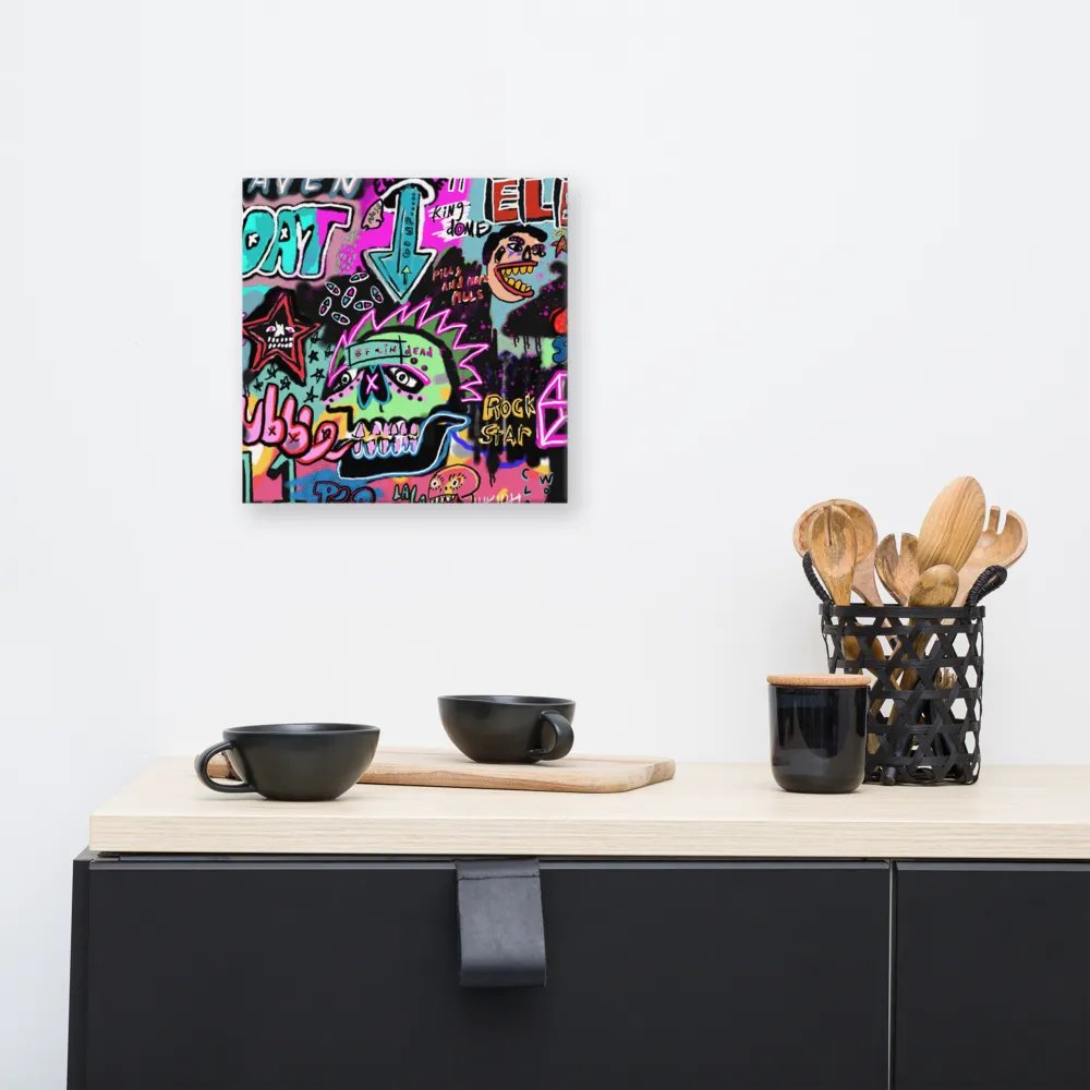 Graffiti Brain (Canvas) by Ross Pino product image (8)